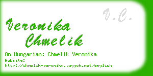 veronika chmelik business card